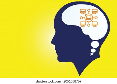 Human Brain or cyber cloud Interface design
