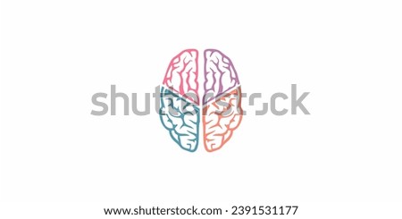 human brain design in four parts