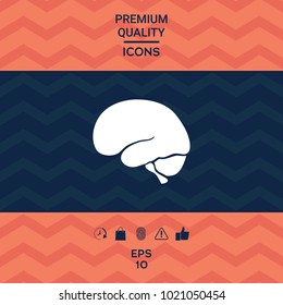 Human brain icon