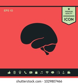 Human brain icon