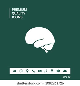 Human brain icon