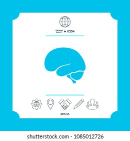 Human brain icon