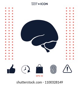 Human brain icon