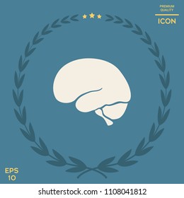 Human brain icon