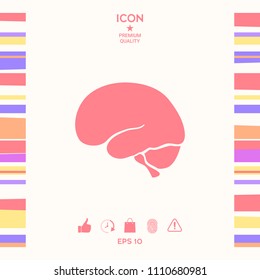 Human brain icon