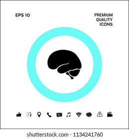 Human brain icon