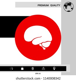 Human brain icon