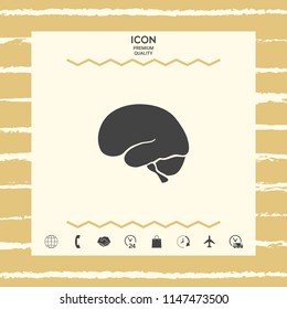 Human brain icon