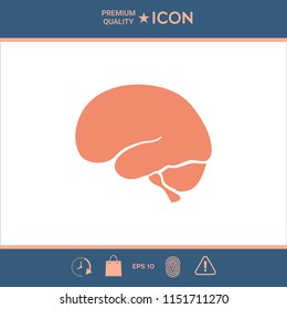 Human brain icon