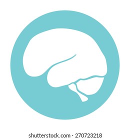 Human brain icon.
