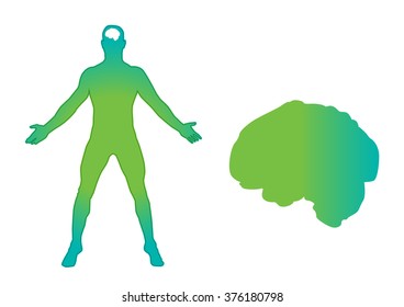  human brain icon
