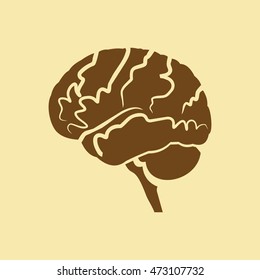Human Brain Icon.
