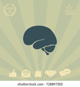 Human brain icon