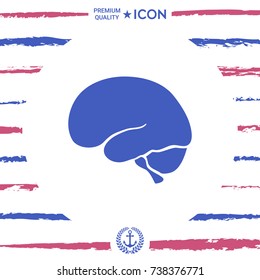 Human brain icon