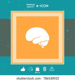 Human brain icon