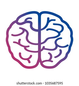 human brain icon image