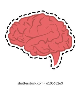 human brain icon image 