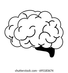 human brain icon image 