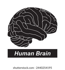 Human brain icon vector illustration design