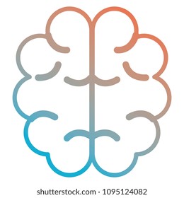 human brain organ icon