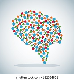 human brain science image