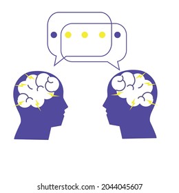 human brain strom and comunicate