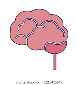 Human brain symbol