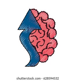 Human brain symbol