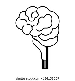 Human brain symbol