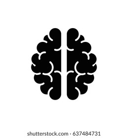 Human brain symbol