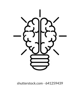 Human brain symbol