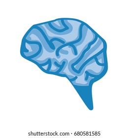 Human brain symbol