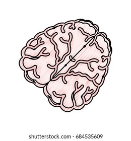 Human brain symbol