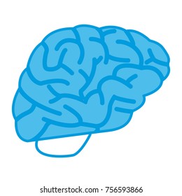 Human brain symbol