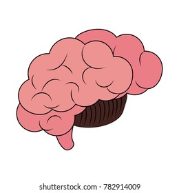Human brain symbol