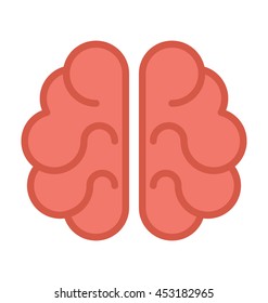 Human Brain Vector Icon