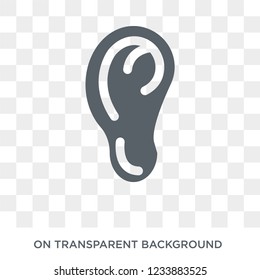 Human Breast icon. Trendy flat vector Human Breast icon on transparent background from Human Body Parts collection. 