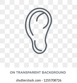 Human Breast icon. Trendy flat vector Human Breast icon on transparent background from Human Body Parts collection. High quality filled Human Breast symbol use for web and mobile