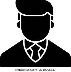 human businessman person people user Glyph