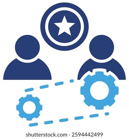 Human Capital Icon Element For Design