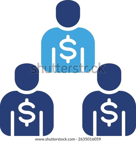 Human Capital Icon Element for Design