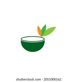 human care logo or taking care of people medical concept