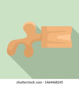 Human cellule icon. Flat illustration of human cellule vector icon for web design