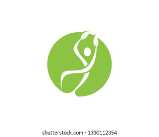 Human character icon and symbol
