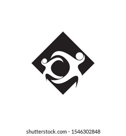 Human character icon and symbol vector illustration