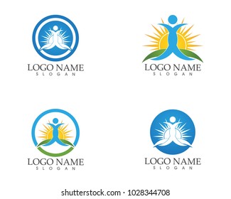 Human character logo design 