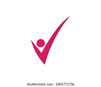 Human character logo sign Health care logo sign