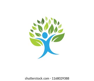 Human Character Logo Sign Illustration Vector Stock Vector (Royalty ...