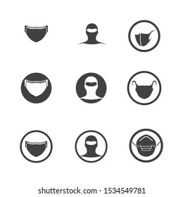 Human character logo sign illustration vector design