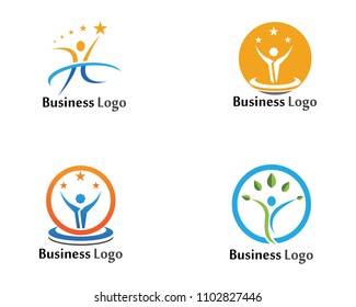 Human character sign illustration vector design